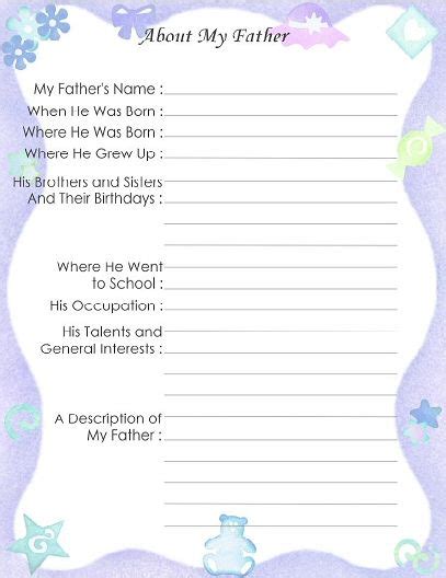 Free Baby Journal Template Printable Templates