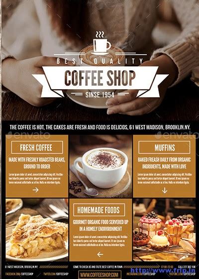 50 Best Coffee Shop Flyer Templates 2023