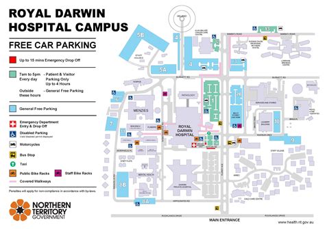 Royal Columbian Hospital Parking Map