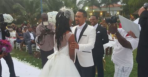 Ghanaian Actor Majid Michel Renews Wedding Vow With Wife 36ng