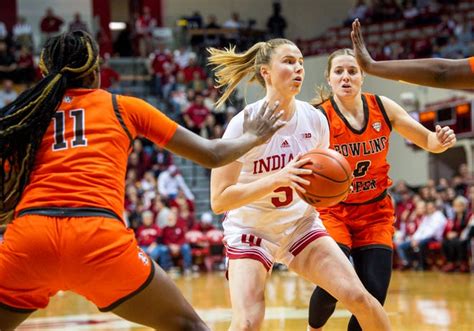 Look At Photos From The Iu Vs Bowling Green Womens Basketball Game
