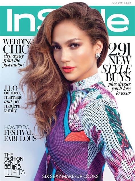Jennifer Lopez Wears Mary Katrantzou For Instyle Uk July 2014 Cover