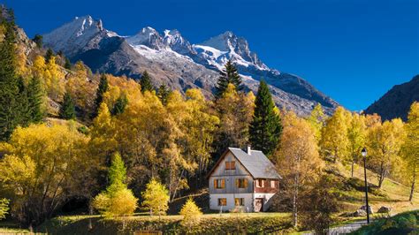 Wallpaper Alps France Pre Clot Nature Autumn Mountain 2560x1440