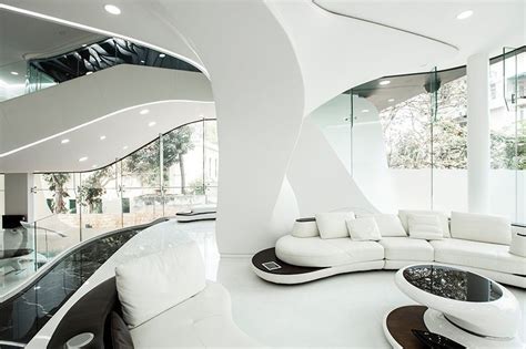 Architectura Futuristic Interior Futuristic Home House Interior