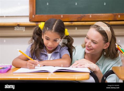 Teacher In Classroom Career Development Hi Res Stock Photography And