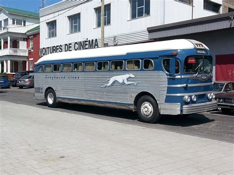 This 1948 Greyhound Bus From The Ny Museum Of Transportation Recently