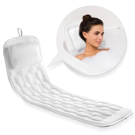 Buy Comfysure Bath Cushion For Tub Extra Large Full Body Bath Tub Pillow Non Slip Spa