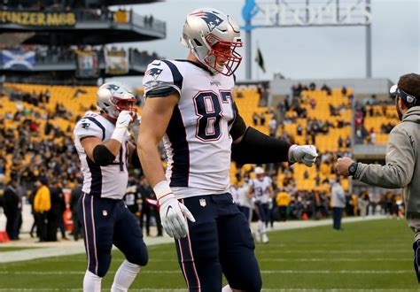 Patriots Notebook Rob Gronkowski Knows He Must Step Up In Josh Gordon