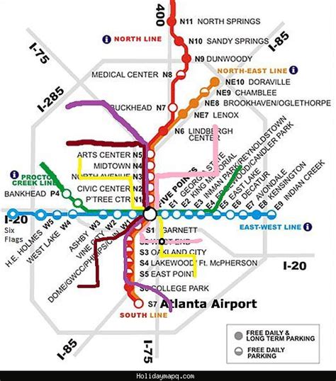 Nice Atlanta Subway Map Atlanta Map Subway Map Station Map