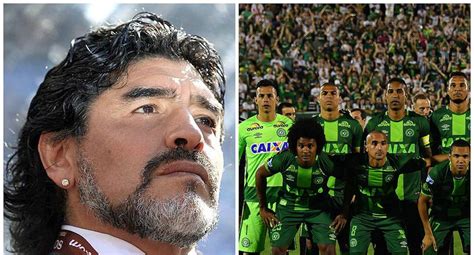 Los restos del ex futbolista por fin descansan en paz. Diego Maradona: "Desde hoy soy hincha del Chapecoense ...