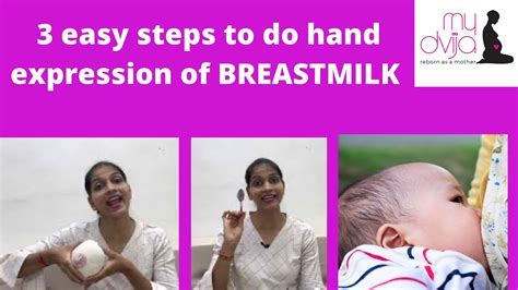 Easy Steps To Do Hand Expression Of Breastmilk Kadak Breast Se Dudh