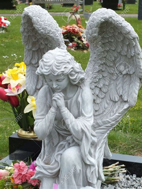 Gorgeous Praying Angel Praying Angel Angel Cemetery Statues