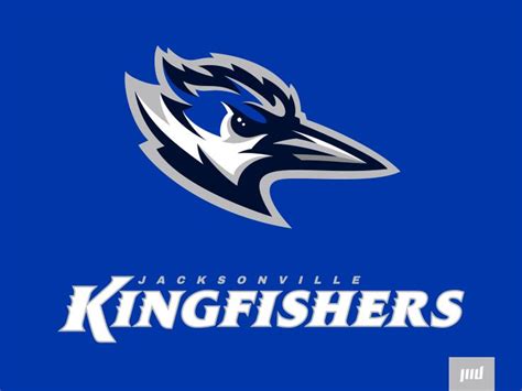 Jacksonville Kingfishers Full Branding Mascot Design Kingfisher
