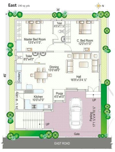 2 Bhk Duplex Floor Plan