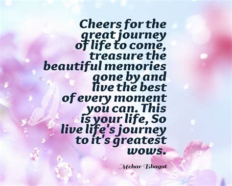 Life Journey Mb Quotes