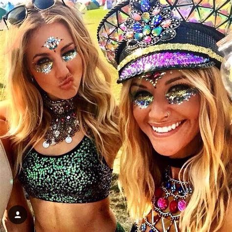 Festival Glitter And Jewels Festival Glitter Festival Outfit Rave