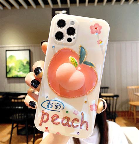 Lovely Peach Phone Case For Iphone 77plus88pxxsxrxs Max1111pr