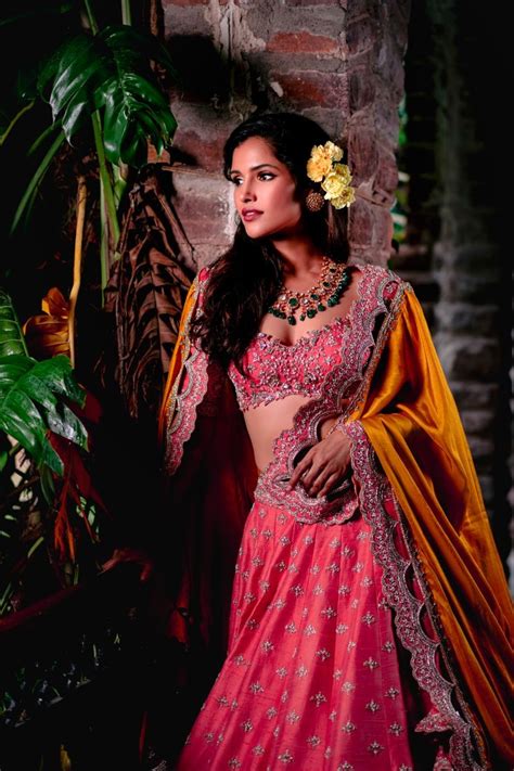 Bridaltrunk Online Indian Multi Designer Fashion Shopping Pink Zardosi Embroidered Lehenga Set