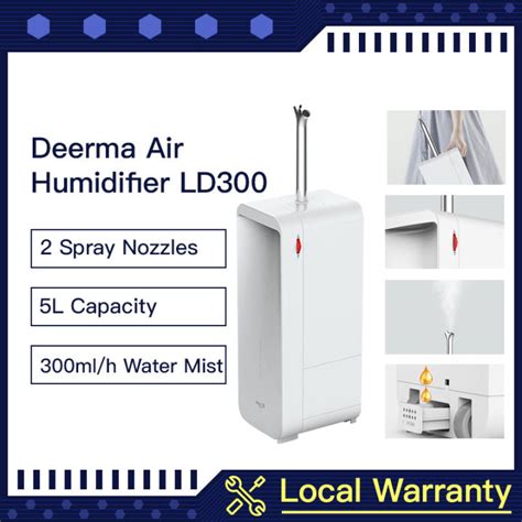 Ready Stock Original Deerma Air Humidifier Ld300 Ultrasonic Large