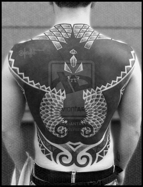 Back Tattoo I Tattoo Inked Men Tattoo Photos Blackwork Polynesian
