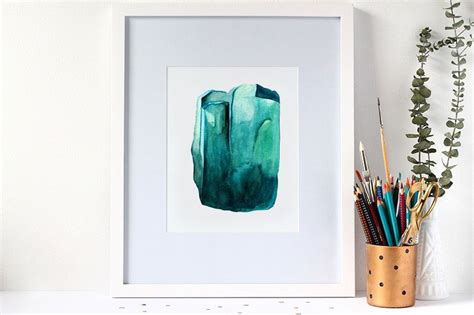 Pin On Emerald Abstract Art