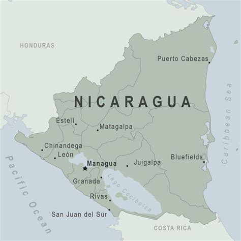 Managua On A Map Callie Veronike