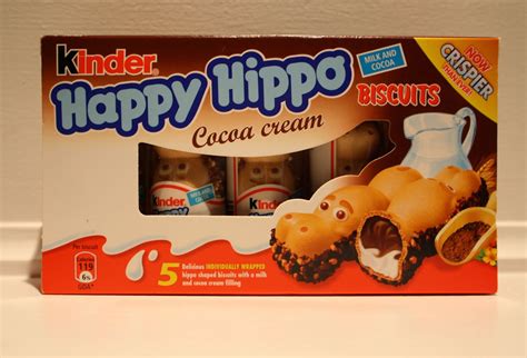 A bit hit with kids in a cute hippo shape.kinder happy hippo cocoa cream biscuits 5 count boxes (pack of 10). glitter pissing: bonus sunday post: kinder happy hippo ...