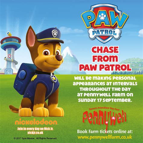 Chase From Paw Patrol At Pennywell Farm Pennywell Farm News