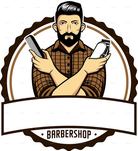Vintage Barber Shop Logo Barber Shop Logo Png Stunning Free Transparent