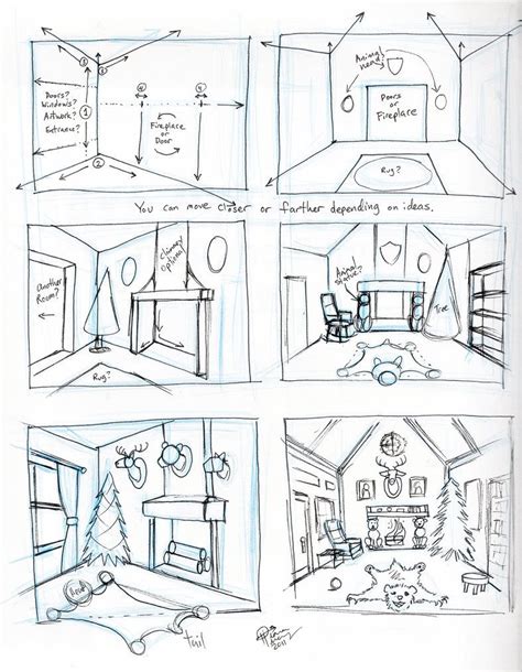 Draw A Room By Diana Huang On Deviantart Perspective Drawing Lessons