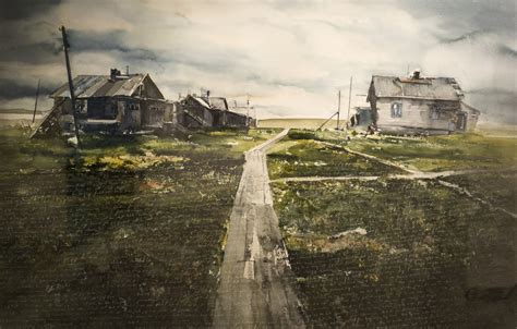 He is renowned for his unique technique and is represented at exhibitions in the nordic countries, europe and the usa. Akvarell av Lars Lerin 2013 | Från Lars Lerins fasta ...