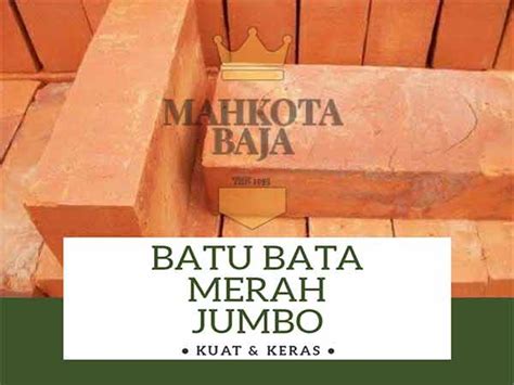 Dalam dunia konstruksi di indonesia, penggunaan batu bata merah masih menjadi pilihan utama. Harga Batu Bata Merah Depok Murah Terbaru 2020 | MAHKOTA BAJA