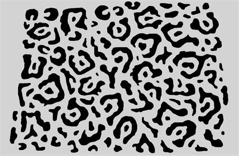 Leopard Stencil Cheetah Stencils Animal Prints Spots