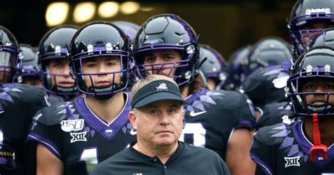 TCU Coach Gary Patterson Apologizes For Using N Word While Telling Player Not To Use The Word