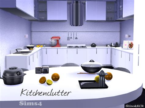 Kitchen Clutter By Shinokcr At Tsr Sims 4 Updates
