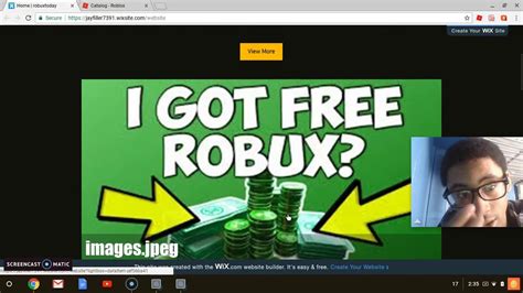 Wixcom Roblox Robux Generator V3 Created By Demonsold Based Fix