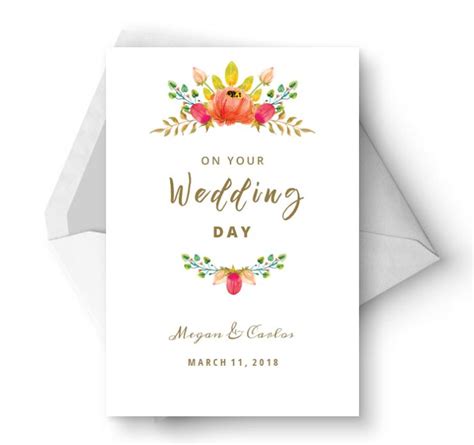 You raised your son to be a good man. 9 Free, Printable Wedding Cards that Say Congrats