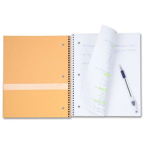 Five Star Spiral Notebook 1 Subject 100 College Ruled Sheets 11 X 8
