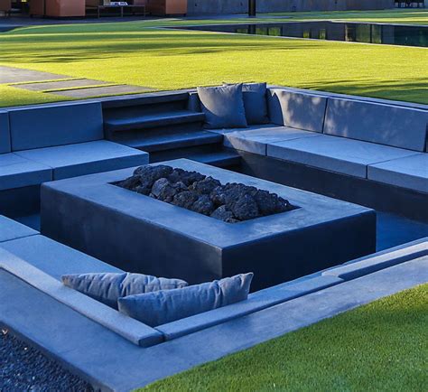 Backyard Design Idea Create A Sunken Fire Pit For Entertaining Friends