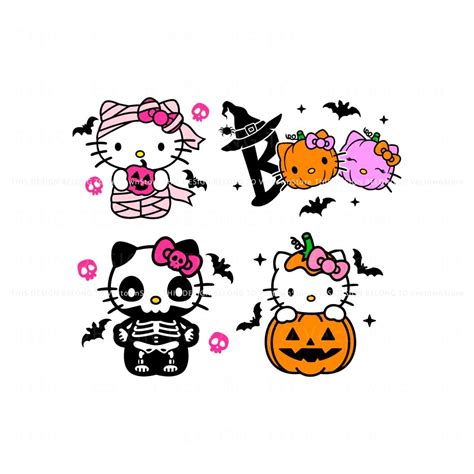 Mummy Hello Kitty Svg Halloween Svg Hello Kitty Svg 46 Off