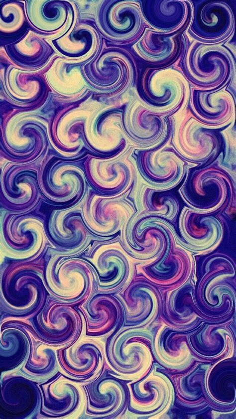 Mesmerizing Purple Swirls Iphone Wallpaper Images Wallpaper Cool