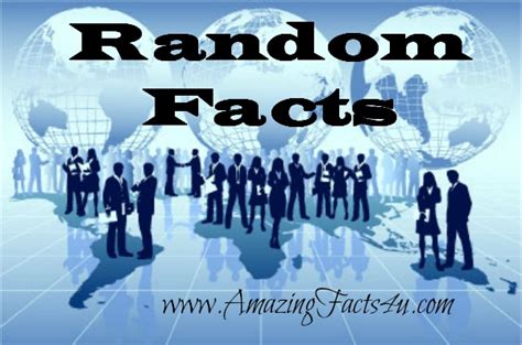 15 Random Amazing Facts Amazing Facts 4u