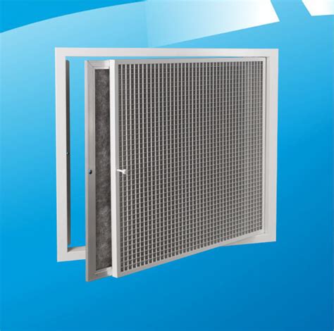 Hvac Egg Crate Grill With Hinged Filter Eggcrate Return Air Grille