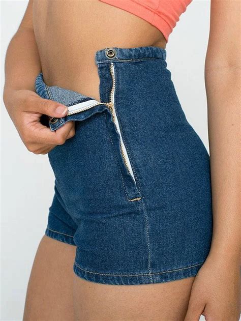 New Sexy Women Denim Shorts Slim High Waist Jeans Denim Tap Short