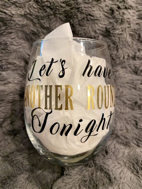 Stemless Wine Glasses Personalized With Hamilton Theme Etsy