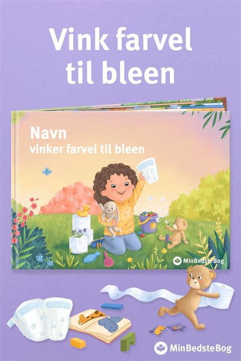 Navn Vinker Farvel Til Bleen Pottetræning Barn Børnebog