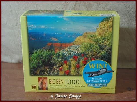 Jigsaw Puzzle Grand Canyon Arizona Big Ben 1000 Pieces 2003 Unopened Box