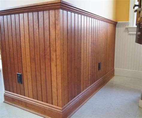 Oak Stained Wainscoting Ideas Yahoo Image Search Results
