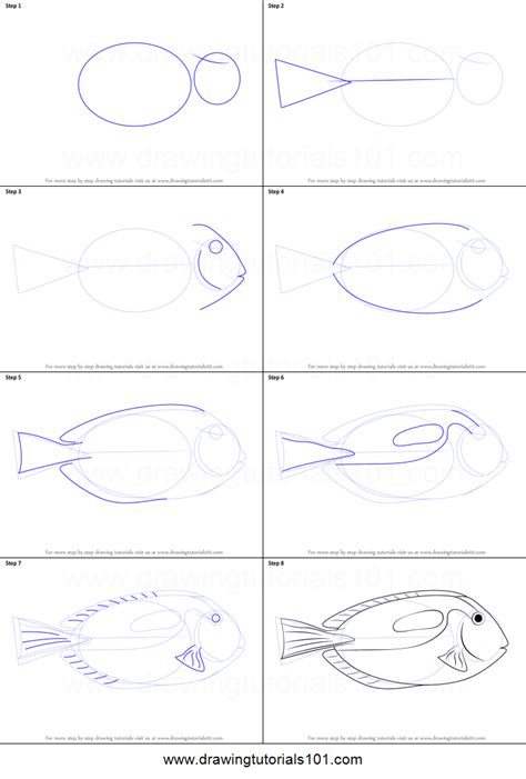 Https://tommynaija.com/draw/how To Draw A Blue Tang