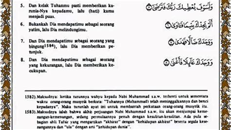 Laqad haqqa lqawlu 'alaa aktsarihim fahum laa yu'minuun 8. Surat Ad Dhuha Latin Dan Terjemahan - Kumpulan Surat Penting